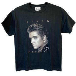 Elvis Presley Youth T Shirt T-shirt Black Gracelan